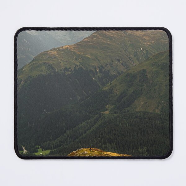 Item preview, Majestic Green Mountain Range View From Hilltop Peak designed and sold by Hutchingse.