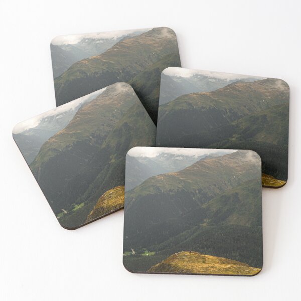 Item preview, Majestic Green Mountain Range View From Hilltop Peak designed and sold by Hutchingse.
