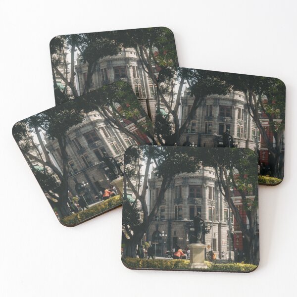 Item preview, Classic Historic Building Framed By Urban Park Trees designed and sold by Hutchingse.