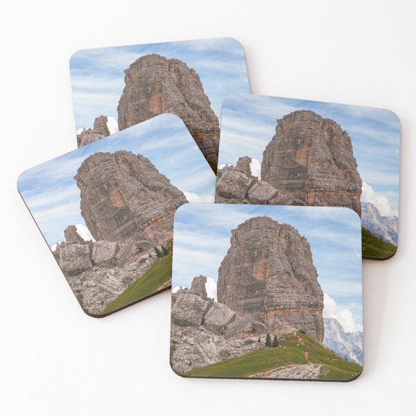 Item preview, Massive Rock Formation Rising Above Green Rolling Hills designed and sold by Hutchingse.