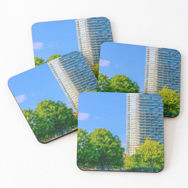 Item preview, Modern High Rise Skyscraper Next To Lush City Park designed and sold by Hutchingse.