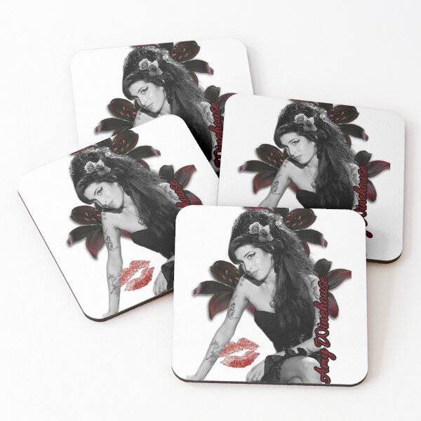 Item preview, Amy Winehouse black and white design designed and sold by tigerlilyz.