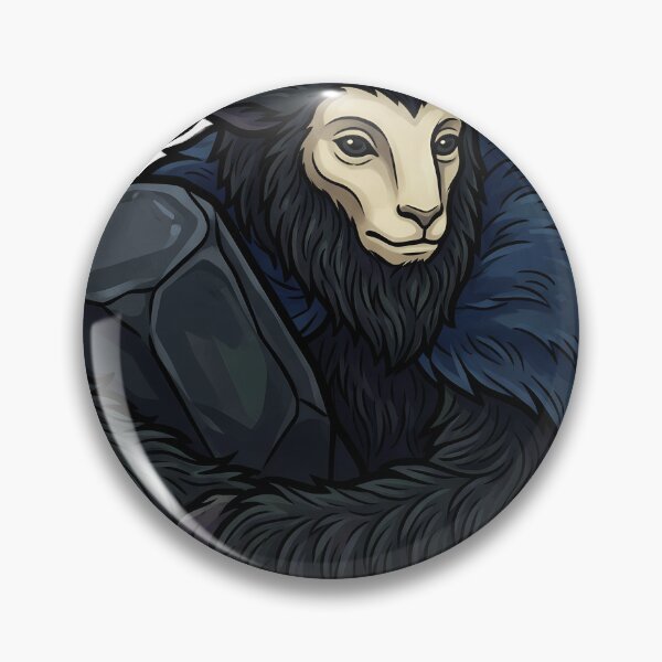 Item preview, Krampus with a Massive Block of Coal - Gothmas Dark Christmas Emblem designed and sold by IllumeInk.