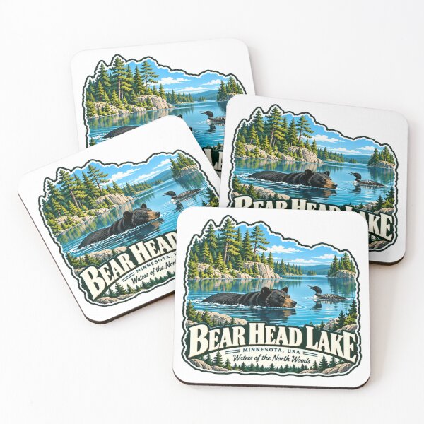 Item preview, Bear Head Lake Minnesota, USA Waters Of The North Woods Wilderness Nature Explorer designed and sold by NeedForParks.