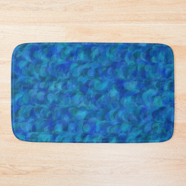Item preview, Abstract Blue Green Pattern designed and sold by ArtbyDebbieC.