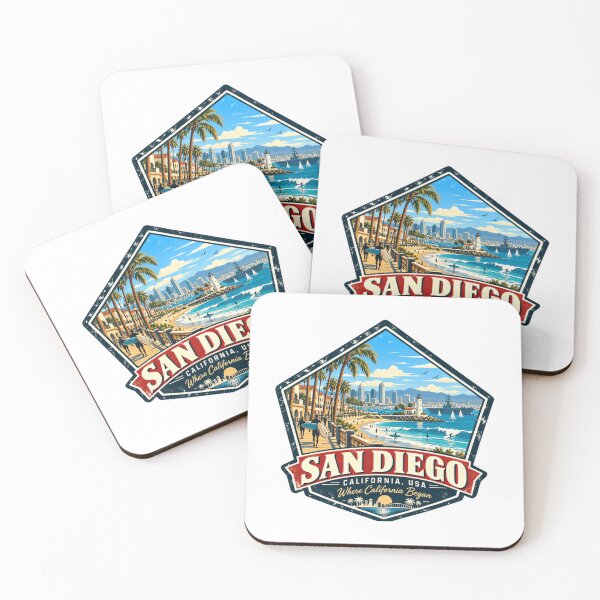 Item preview, San Diego California USA Where California Began Local Tourist Travel Destination designed and sold by RetroMini2026.
