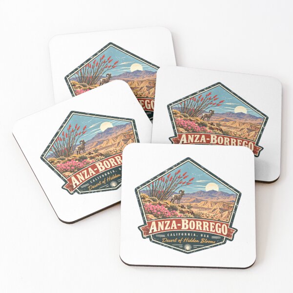 Item preview, Anza-Borrego California Usa Desert Of Hidden Blooms State Park Travel Souvenir designed and sold by RetroMini2026.