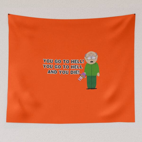 Item preview, Mr. Garrison - South Park (YOU GO TO HELL) designed and sold by Cat Haven & Rescue .