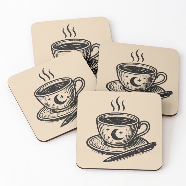 Item preview, Poetcore Midnight Coffee & Writing designed and sold by Ivy-Triggs.