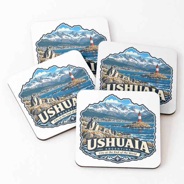 Item preview, Ushuaia Argentina City At The End Of The World Travel Souvenir Explorer designed and sold by NeedForParks.