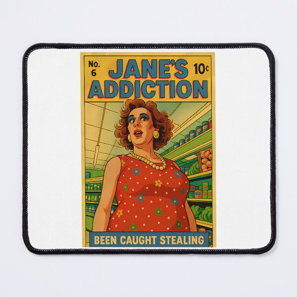 Item preview, Been Caught Stealing Jane'S Addiction Comic designed and sold by amairev.