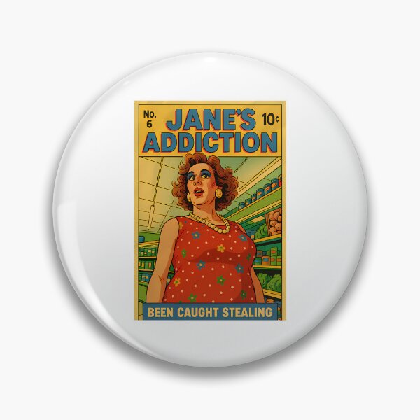 Item preview, Been Caught Stealing Jane'S Addiction Comic designed and sold by amairev.