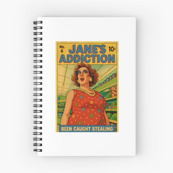 Item preview, Been Caught Stealing Jane'S Addiction Comic designed and sold by amairev.