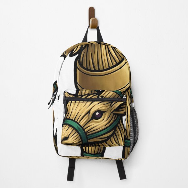 Item preview, Yule Goat with a Wide Gold Band - Dark Winter Emblem designed and sold by IllumeInk.