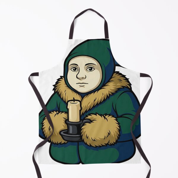 Artikelvorschau, Weihnachtsmann mit dicker Talgkerze – Dunkles Weihnachtsemblem entworfen und verkauft von IllumeInk.