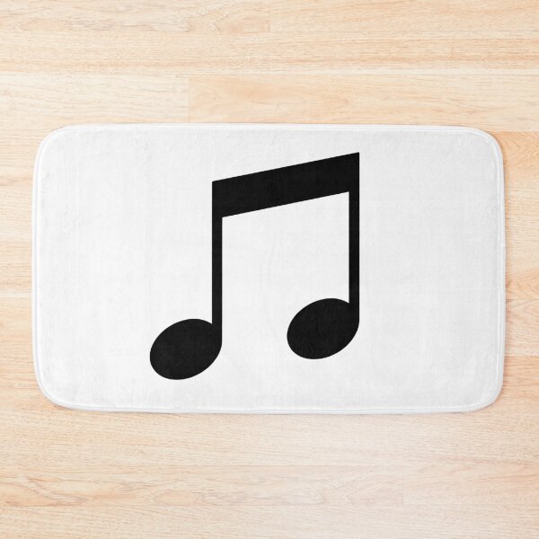 Item preview, Music Notes - Minimalist Black Beamed Eighth Notes for Music Lovers designed and sold by lematworks.
