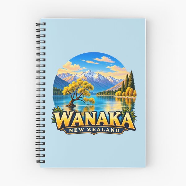 Item preview, Wanaka, New Zealand - Golden Willow Tree and Southern Alps designed and sold by Myra365Art.