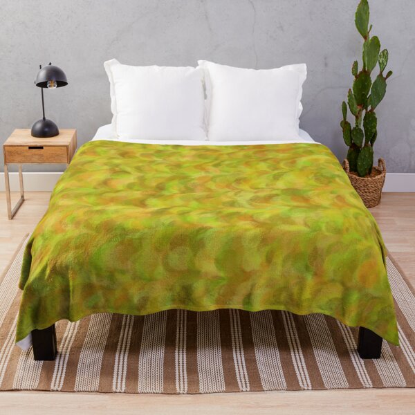 Item preview, Abstract Yellow Green Pattern designed and sold by ArtbyDebbieC.