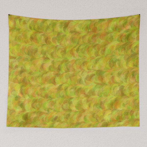 Item preview, Abstract Yellow Green Pattern designed and sold by ArtbyDebbieC.