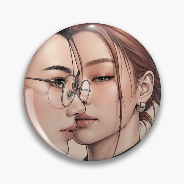 Item preview, LenaMiu Posers Thai GL Kdrama Actress LGBTQ+ Cartoon Art Wall Decor Comic Print Poster Shirt Cell  designed and sold by Mind Space.