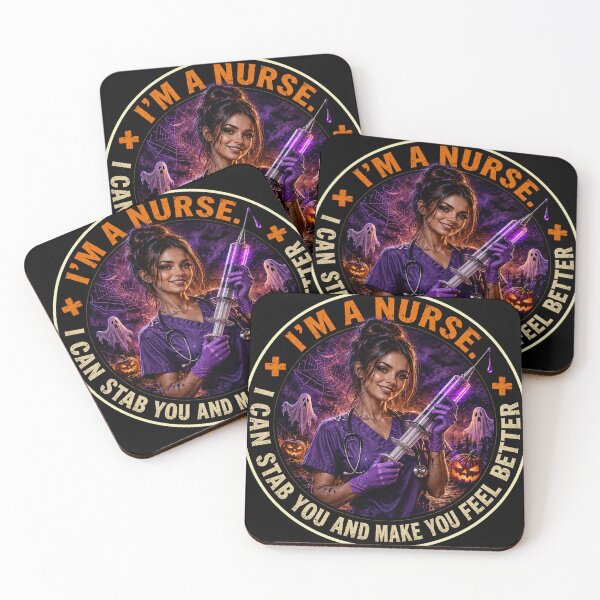 Item preview, Funny Nurse Halloween Stab Syringe Realistic Aesthetic designed and sold by BeardWave.