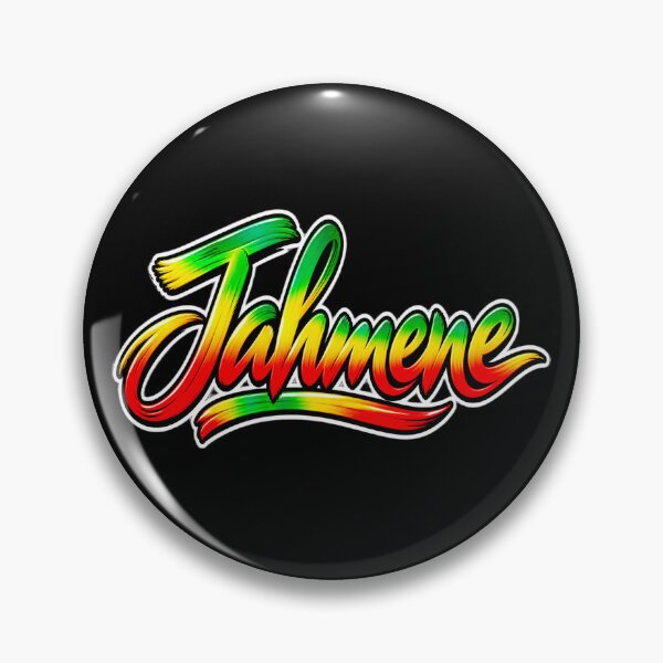 Item preview, Jahmene - Rasta Brush Script Lettering designed and sold by Cultural Breeze.