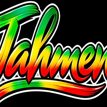 Artwork thumbnail, Jahmene - Rasta Brush Script Lettering by Cultural Breeze