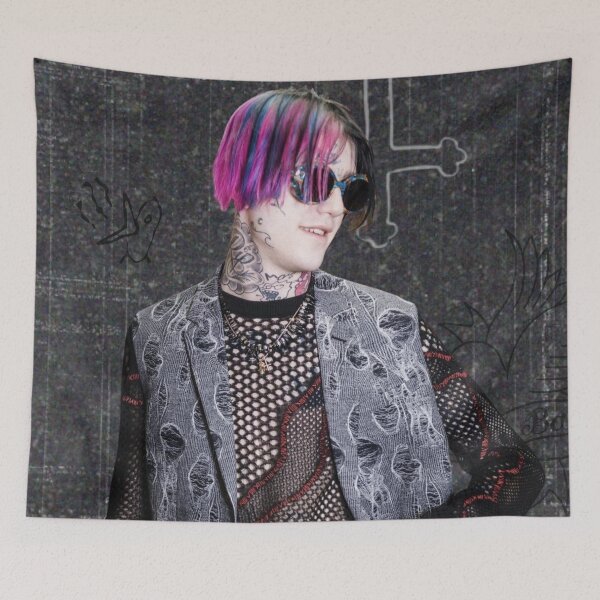 Aperçu de l'œuvre Lil Peep Rockstar créée et vendue par StrangeLifeShop.