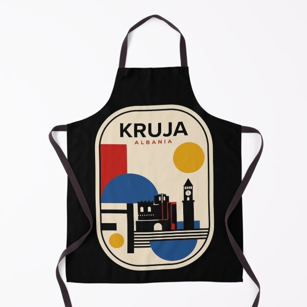 Item preview, Retro Kruja Bauhaus Geometric Skyline designed and sold by k3rstman1.