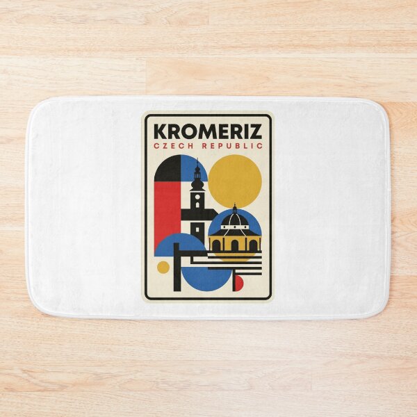 Item preview, Retro Kromeriz Bauhaus Geometric Skyline designed and sold by k3rstman1.