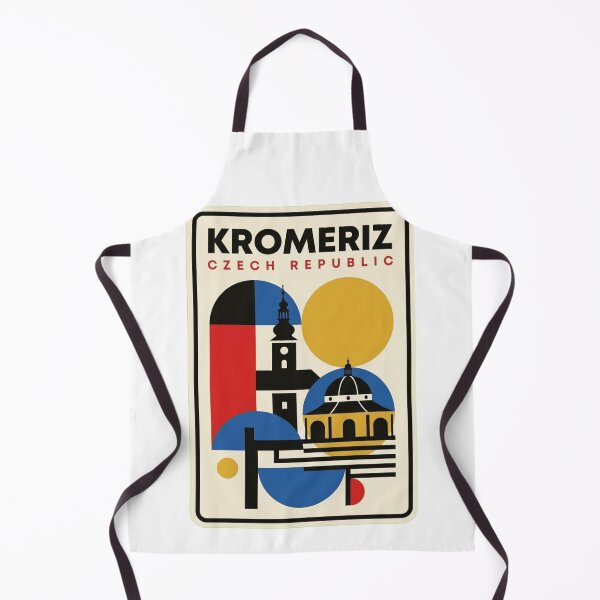 Item preview, Retro Kromeriz Bauhaus Geometric Skyline designed and sold by k3rstman1.