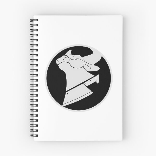 Item preview, Cowchop White And Black Logo designed and sold by tbarbosantjean.
