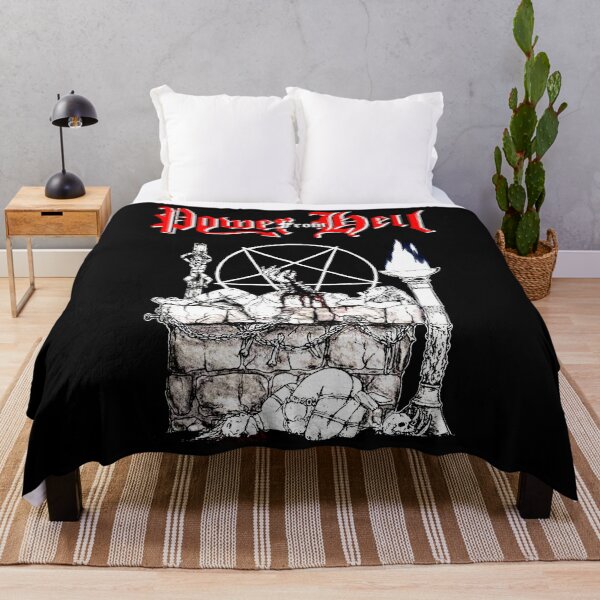 Aperçu de l'œuvre Groupe de thrash et speed metal à typographie rouge créée et vendue par nerdyygraphic.