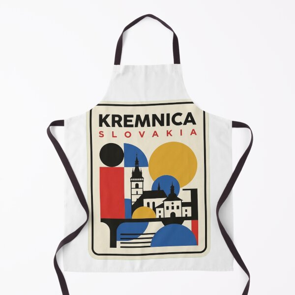 Item preview, Retro Kremnica Bauhaus Geometric Skyline designed and sold by k3rstman1.