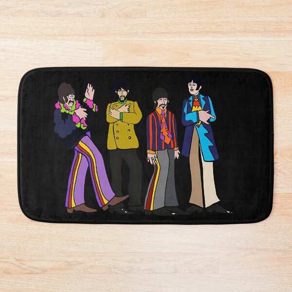 Aperçu de l'œuvre Dessin animé magique et mystérieux des années soixante Yellow Submarine créée et vendue par Christorence.