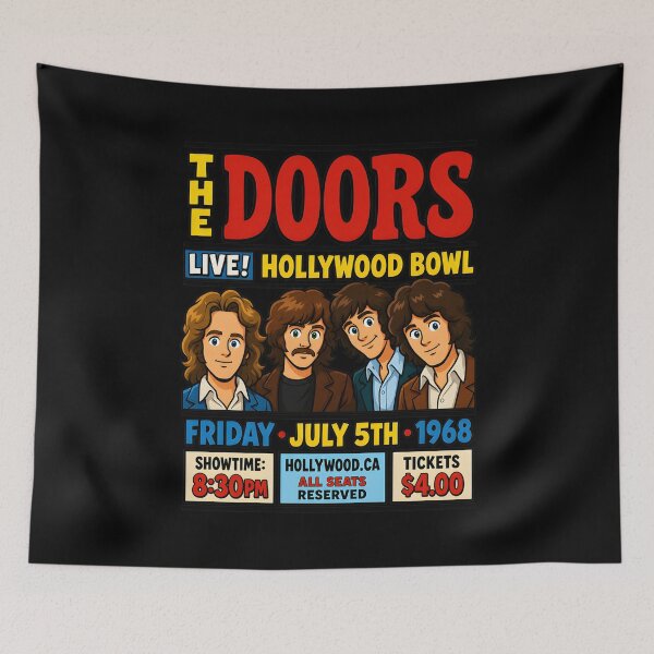 Item preview, The Doors grunge cartoon designed and sold by MichaelFoster5.