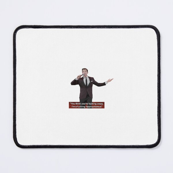 Item preview, John Mulaney Hippo Sticker designed and sold by sunnonoli.
