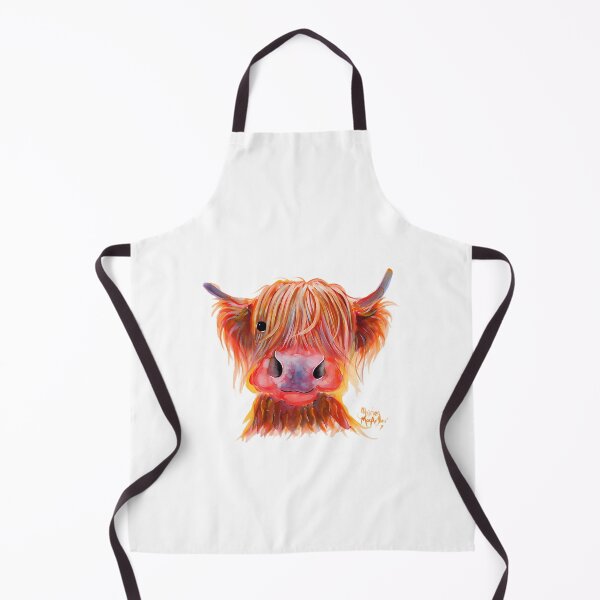 Item preview, Scottish Highland Hairy Cow ' Chilli Chops ' By Shirley Macarthur designed and sold by tbarbosantjean.