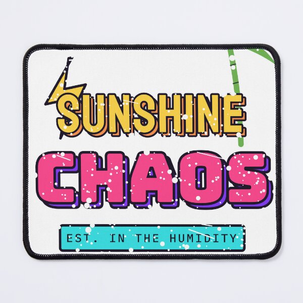 Item preview, Sunshine Chaos - Distressed Streetwear Type designed and sold by Playful Paper Club.