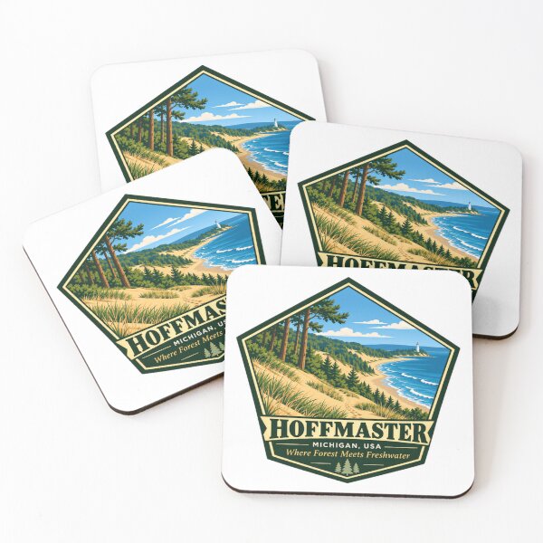 Item preview, Hoffmaster Michigan USA Where Forest Meets Freshwater Michigan State Park Nature Explorer designed and sold by NeedForParks.