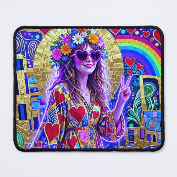 Item preview, 60's Hippy Art designed and sold by TheDarkWardrobe.