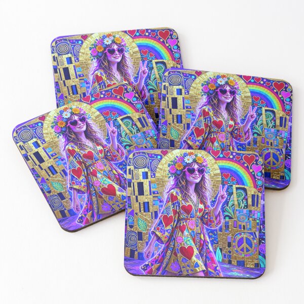 Item preview, 60's Hippy Art designed and sold by TheDarkWardrobe.
