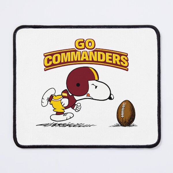 Item preview, Snoopy Washington Commanders Football Retro F778 designed and sold by GLUVY-THEME.