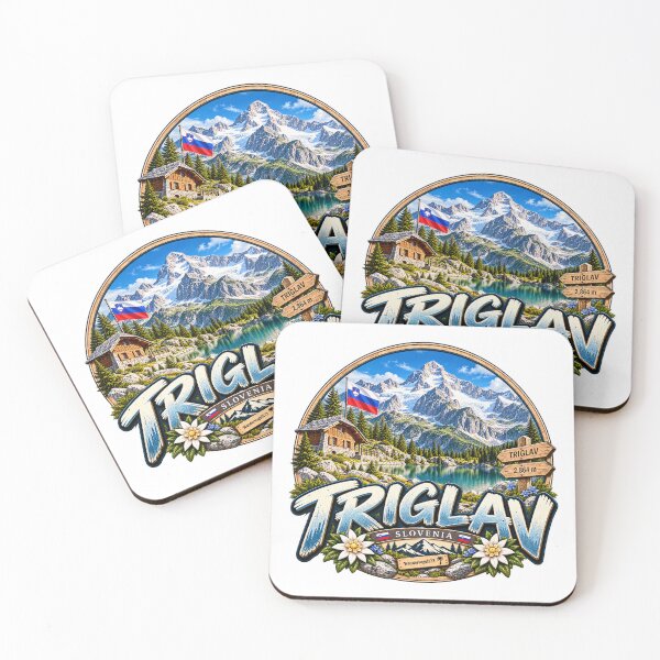 Item preview, Triglav Slovenia – Julian Alps mountain lake & hiking adventure designed and sold by Wandervogel123.