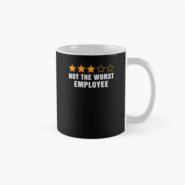 Aperçu de l'œuvre Pas le pire employé (drôle) créée et vendue par Hedoraxe.