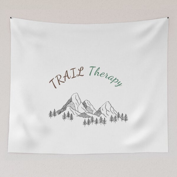 Item preview, Trail Therapy – Mountain Adventure Design designed and sold by J-Nature-Vibes.