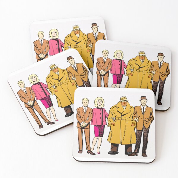 Item preview, The Fantastic Four Vintage Retro Cartoons designed and sold by Kennethandrum.