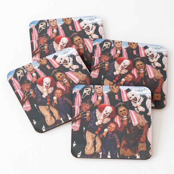 Item preview, Ghostface Michael Myers Jason Art The Clown Chucky and friends designed and sold by loves789.