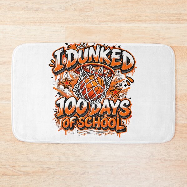 Item preview, I Dunked 100 Days Of School Basketball Student Teacher Celebration designed and sold by drawwiika+44.
