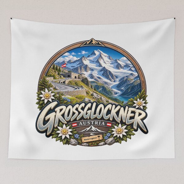 Item preview, Grossglockner Austria – Alpine High Alpine Road & Mountain Adventures designed and sold by Wandervogel123.